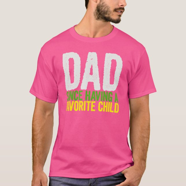 Männer Vater seit der ersten Kindheit Papa Fath T-Shirt (Vorderseite)