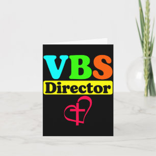 Männer VBS-Crew Ferienbibel Schule Gruppe passend Karte