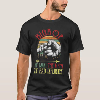 Männer Vintag Bigbop Der menschliche Mythos schlec T-Shirt