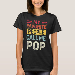 Männer Vintag, meine Lieblings-Leute nennen mich P T-Shirt