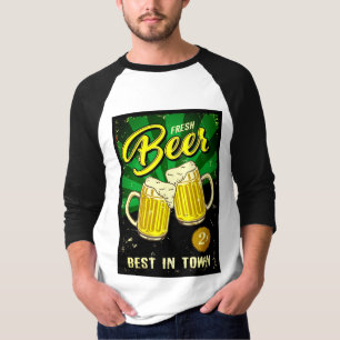 • MÄNNER • VINTAGE • FRESCHES BIER • T-SHIRT •