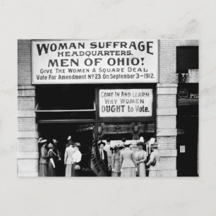 Männer von Ohio! : 1912 Postkarte