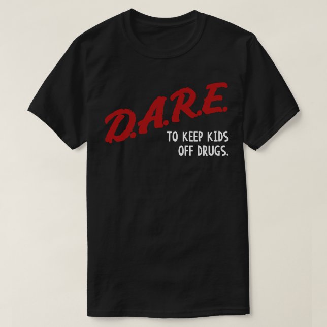 Männer wagen es, Kinder von der Droge Streetwear B T-Shirt (Design vorne)