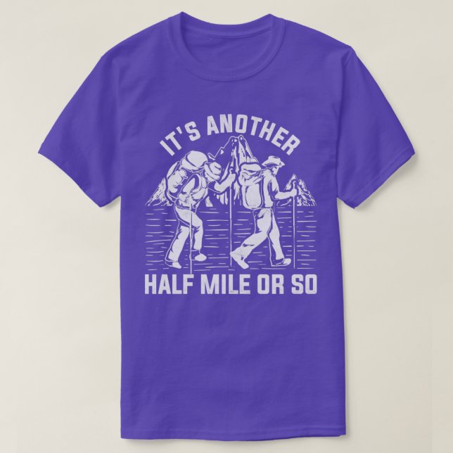 Männer Wandern im Freien Naturwandern Wandern T-Shirt (Design vorne)