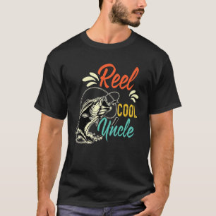 Männer Wirklich Cooler Onkel Süßer Barsch Fisch Lu T-Shirt