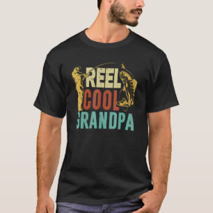 Männer Wirklich Cooler Opa Angeldesign Lustige Vät T-Shirt