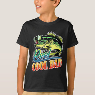 Männer Wirklich Cooler Vater Angler Lustig Fischen T-Shirt