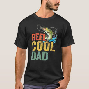 Männer Wirklich Cooler Vater Barsch Fisch Opa Fisc T-Shirt