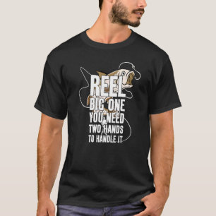 Männer Wirklich Groß Sie Brauchen Zwei Hände Angel T-Shirt