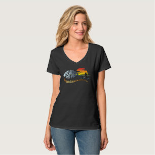 Männer   Women V-Neck T-Shirt