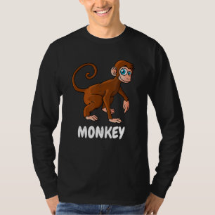 Männer Zootiere Affen T-Shirt