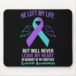 Männer zum Gedenken an den Bruder Selbstmordbewuss Mousepad
