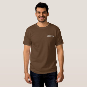 Männerarmut Besticktes T-Shirt