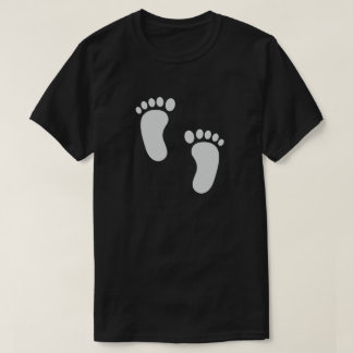 Männerfußabdruck T-Shirt