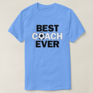 Männerfußball trainiert BEST COACH EVER Sportteam T-Shirt