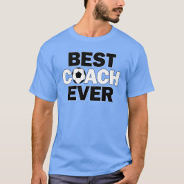 Männerfußball trainiert BEST COACH EVER Sportteam T-Shirt