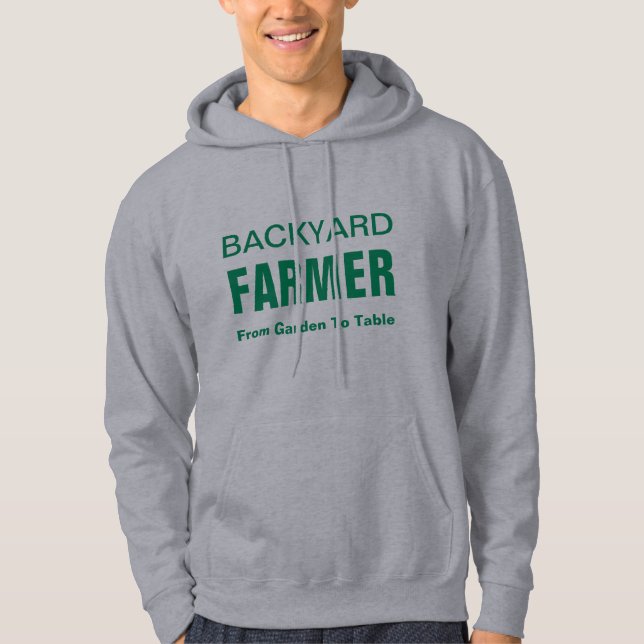 Männergartenhoodie Hoodie (Vorderseite)