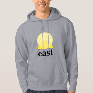 Männergedecktes Sweatshirt in Grau