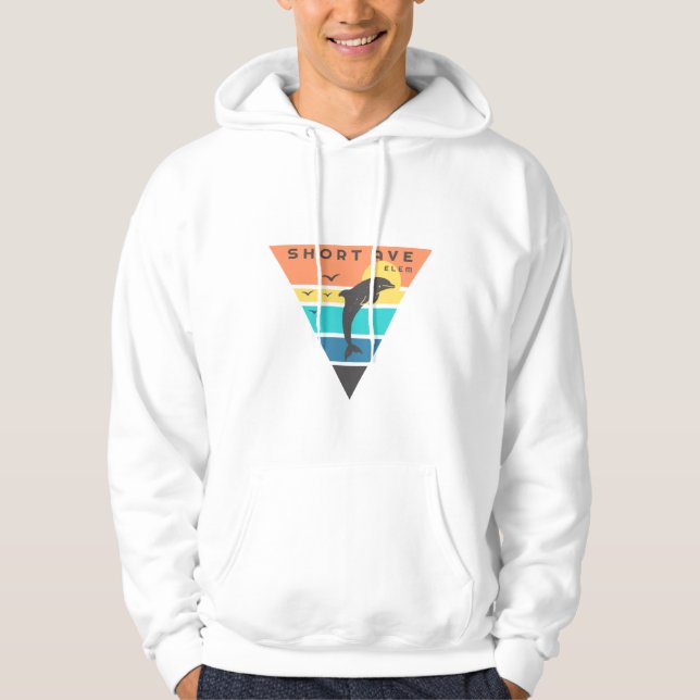 Männergezogenes Sweatshirt (Vorderseite)