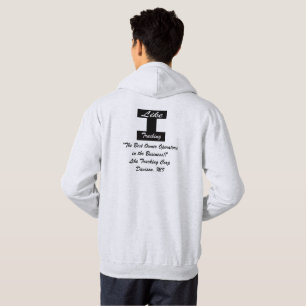 Männergrundhemd mit ähnlichem Logo Hoodie