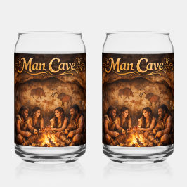 Männerhöhle Tumbler/Gläser/Bar-Accessoires Dosenglas