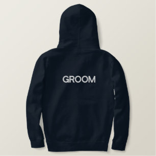 Männerhoodie Bestickter Hoodie