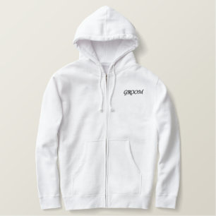 Männerhoodie Bestickter Hoodie