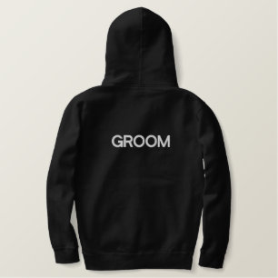 Männerhoodie Bestickter Hoodie