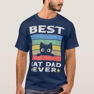 Männerkatzen Bester Vater je  T-Shirt