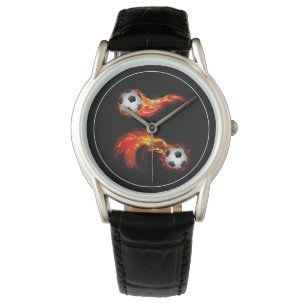 Männerklassische Fußballbälle Armbanduhr