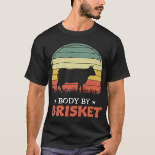 Männerkörper nach Grillen im Hinterhof Grillabend T-Shirt