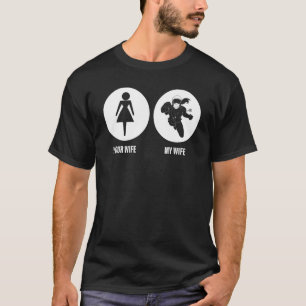 Männerkrankenschwester Deine Frau meine Frau Kra T-Shirt