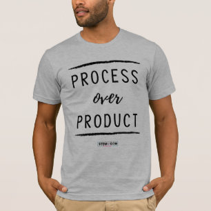 Männerprozess über das T-Shirt
