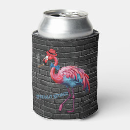Männerrolle Flamingo Hat Cigar Dosenkühler