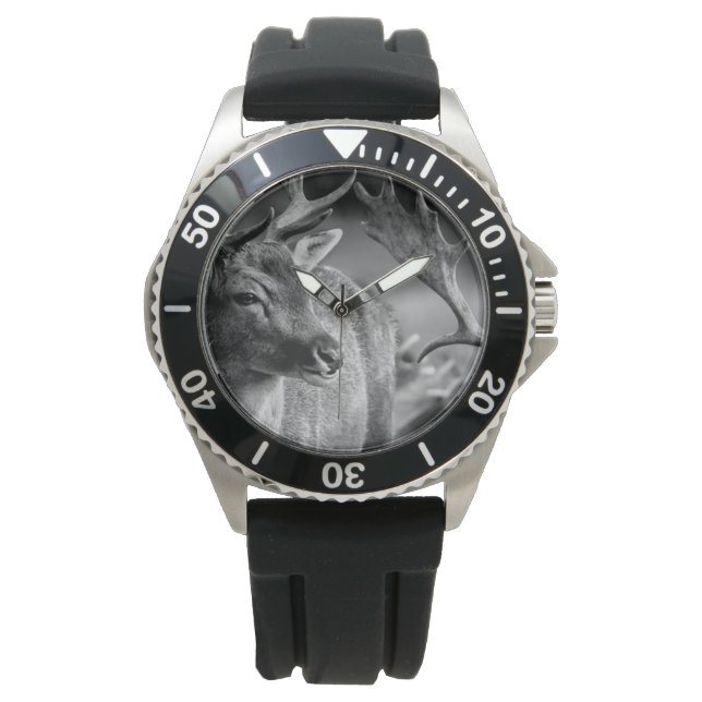 Männerrost, Hirschwacht Armbanduhr (Vorderseite)
