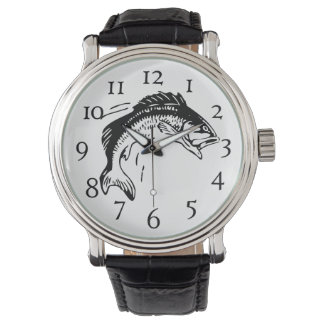Männerüberwachung - Fischerei Armbanduhr