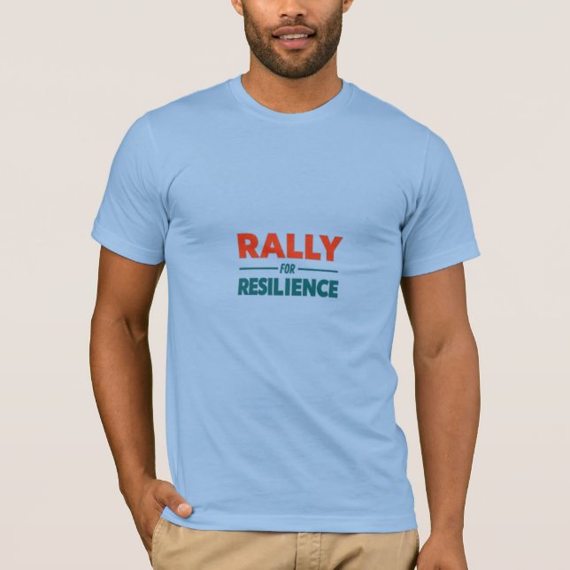Männerwiderstandsfähigkeit T - Shirt (Vorderseite)