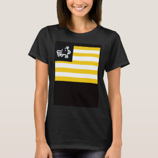 Mannesfahne für Gerechtigkeit und Unproblemlosigke T-Shirt