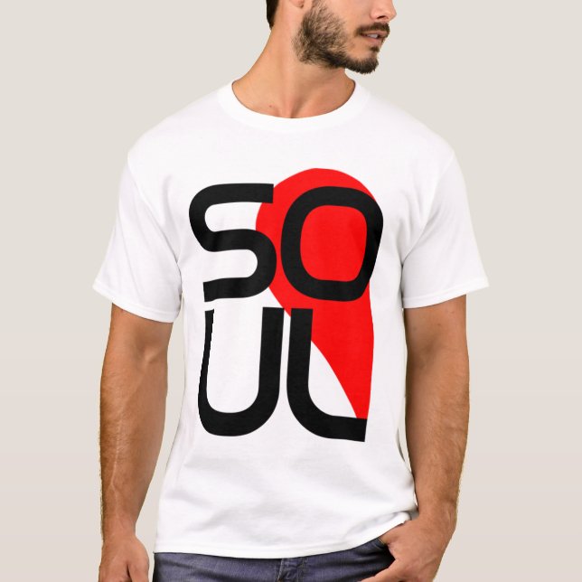 Mannfrauen lustige Soulmate-Liebepaare T-Shirt (Vorderseite)
