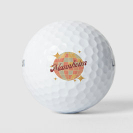 Mannheim Deutschland Retro-Golfclub Golfball