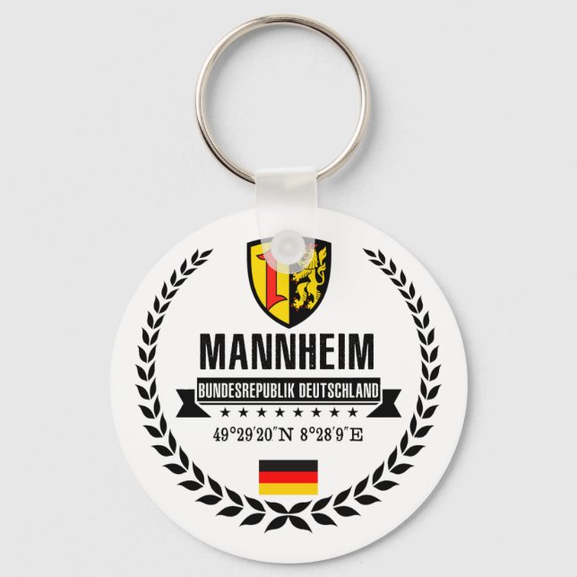 Mannheim Schlüsselanhänger (Vorderseite)