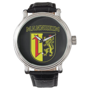Mannheim-Wappen-Uhr Armbanduhr
