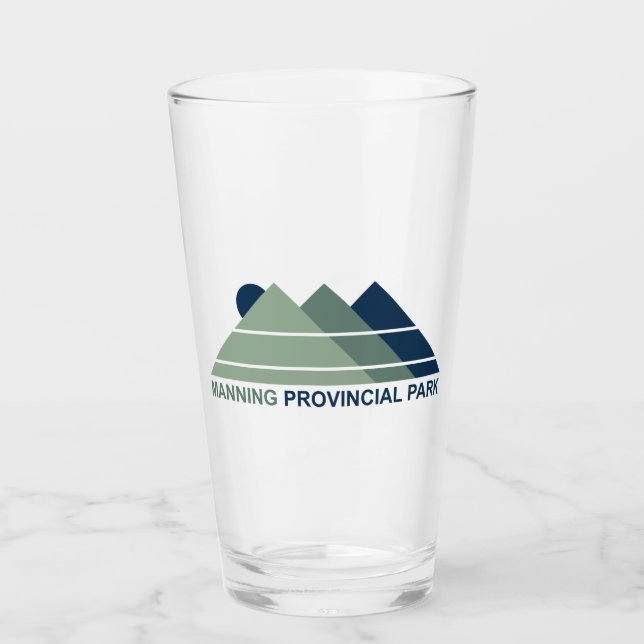 Manning Provincial Park Glas (Vorderseite)