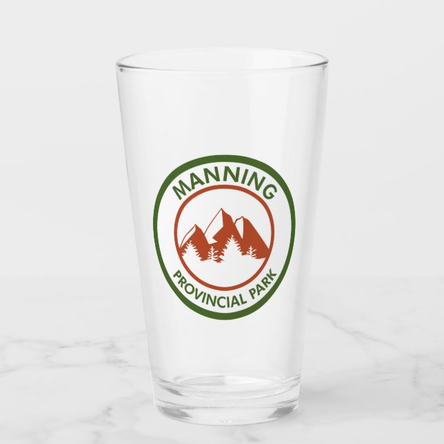 Manning Provincial Park Glas (Vorderseite)