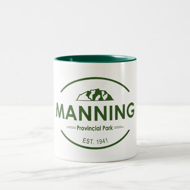 Manning Provincial Park Zweifarbige Tasse (Mittel)