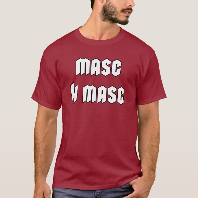 Männlich 4 Männlich T-Shirt (Vorderseite)