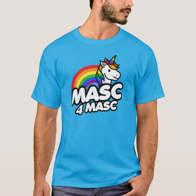 Männlich 4 männlich T-Shirt (Vorderseite)