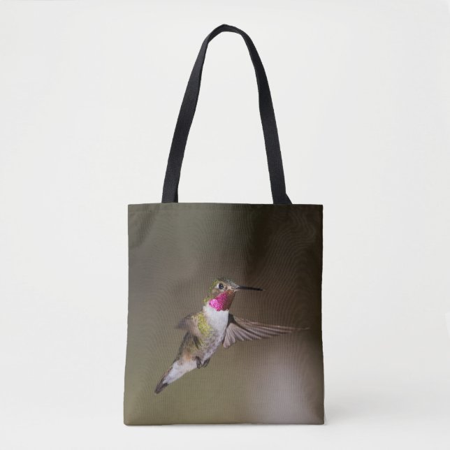 Männlich Broad - schwänzender Kolibri Tasche (Vorderseite)