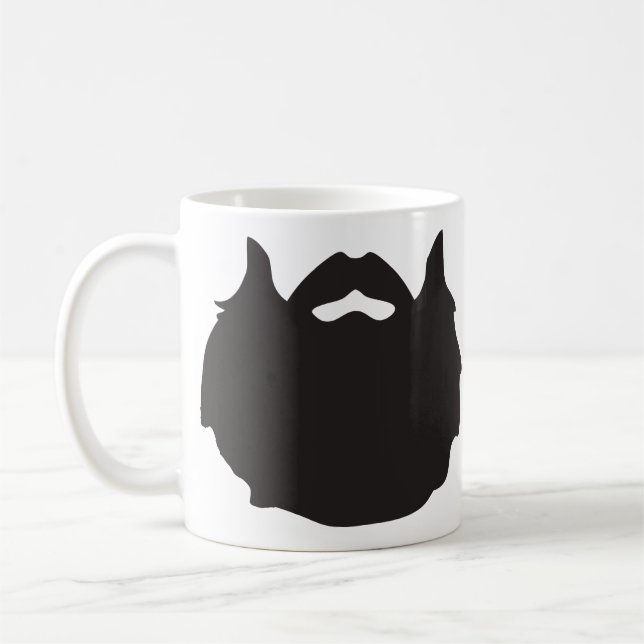 Männliche Bart-Tasse Kaffeetasse (Links)