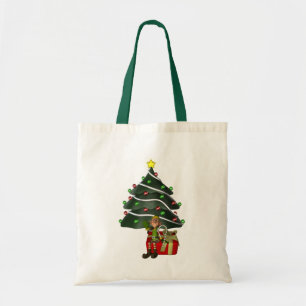 Männliche Elf-Weihnachtsbaum-Feiertags-Taschen-Tas Tragetasche
